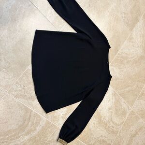 Stella&Dot Elegant Black Long Sleeve Blouse